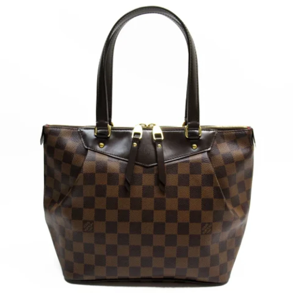 Louis Vuitton Vintage Pre-owned Canvas handbags Brown Dames