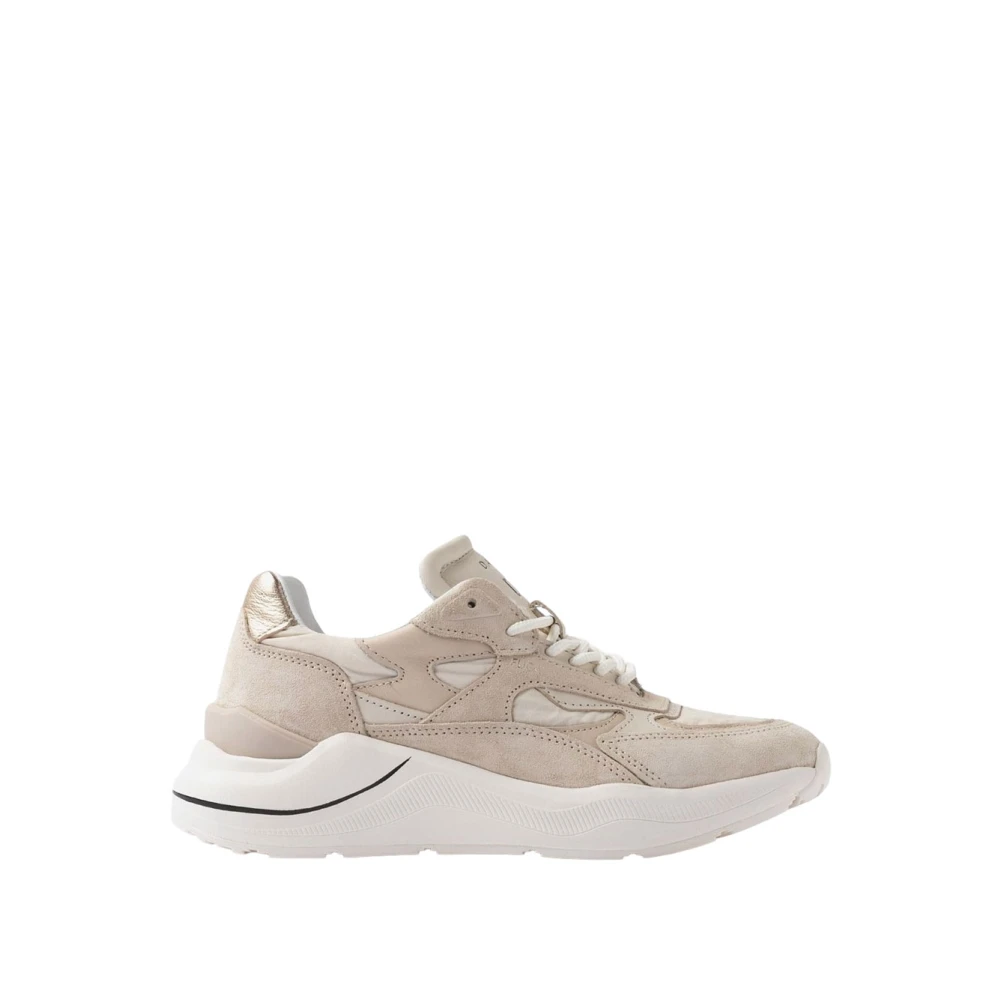 D.a.t.e. Fuga Shiny Dames Schoenen Beige