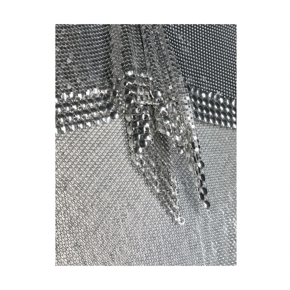 Paco Rabanne Metallic Finish Sjaal Gray Dames