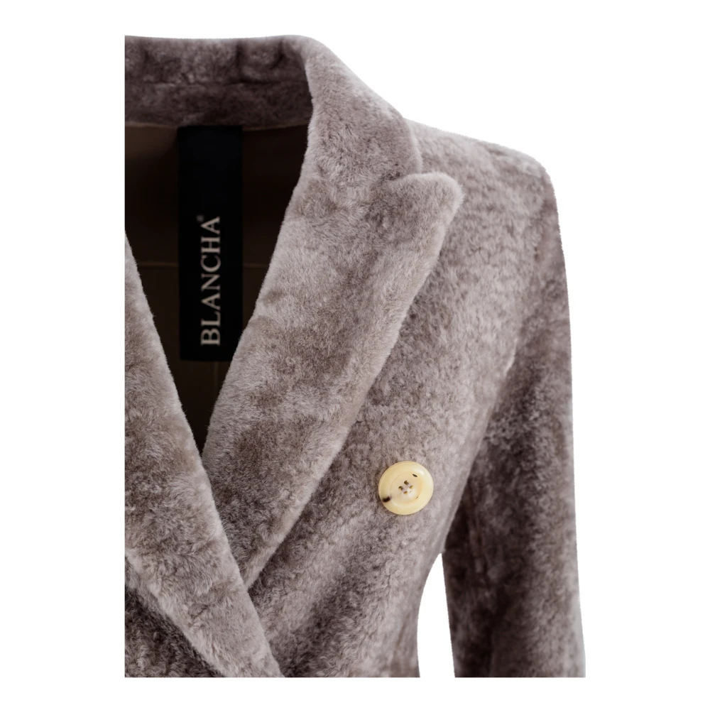Blancha Beige Jassen voor Stijlvolle Outfits Beige Dames