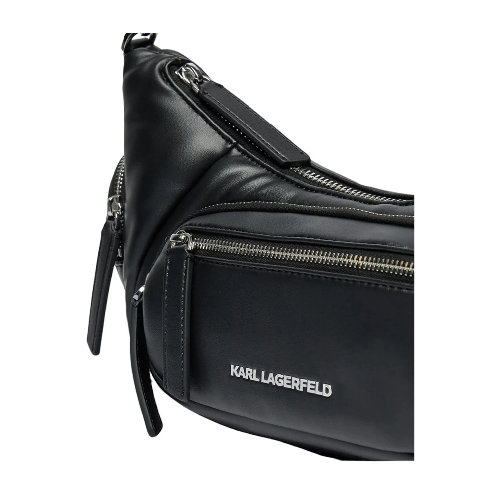 Karl Lagerfeld Stad Schoudertas Zwart Black Dames