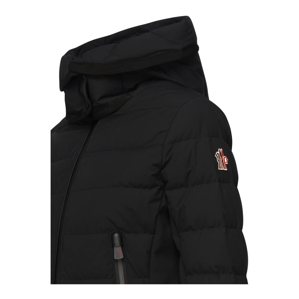 Moncler Lamoura Jas voor Stijlvolle Winterlook Black Dames