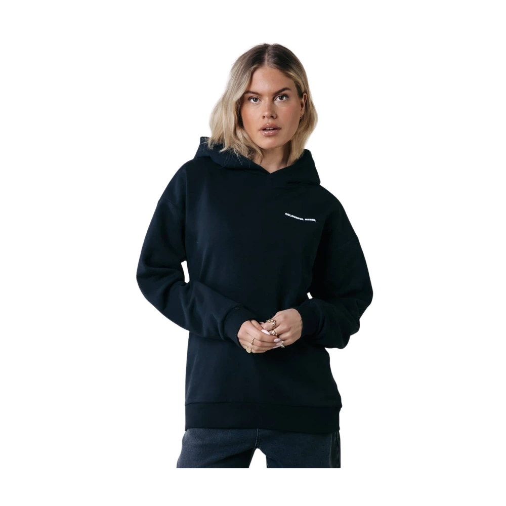 Colourful Rebel Clean Hoodie Wh116277 Black Dames