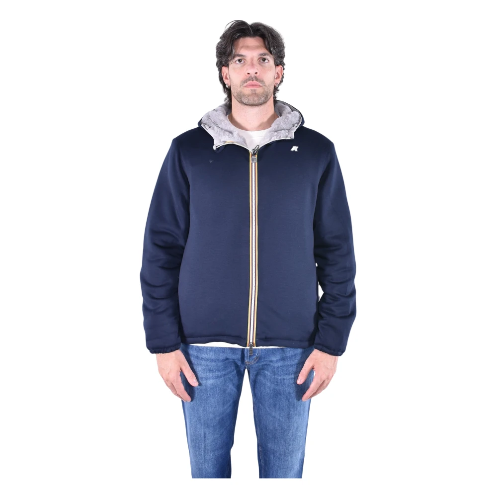K-Way Uomo Blu - Giacca Jack Light Spacer Fur Double - Jackets - M