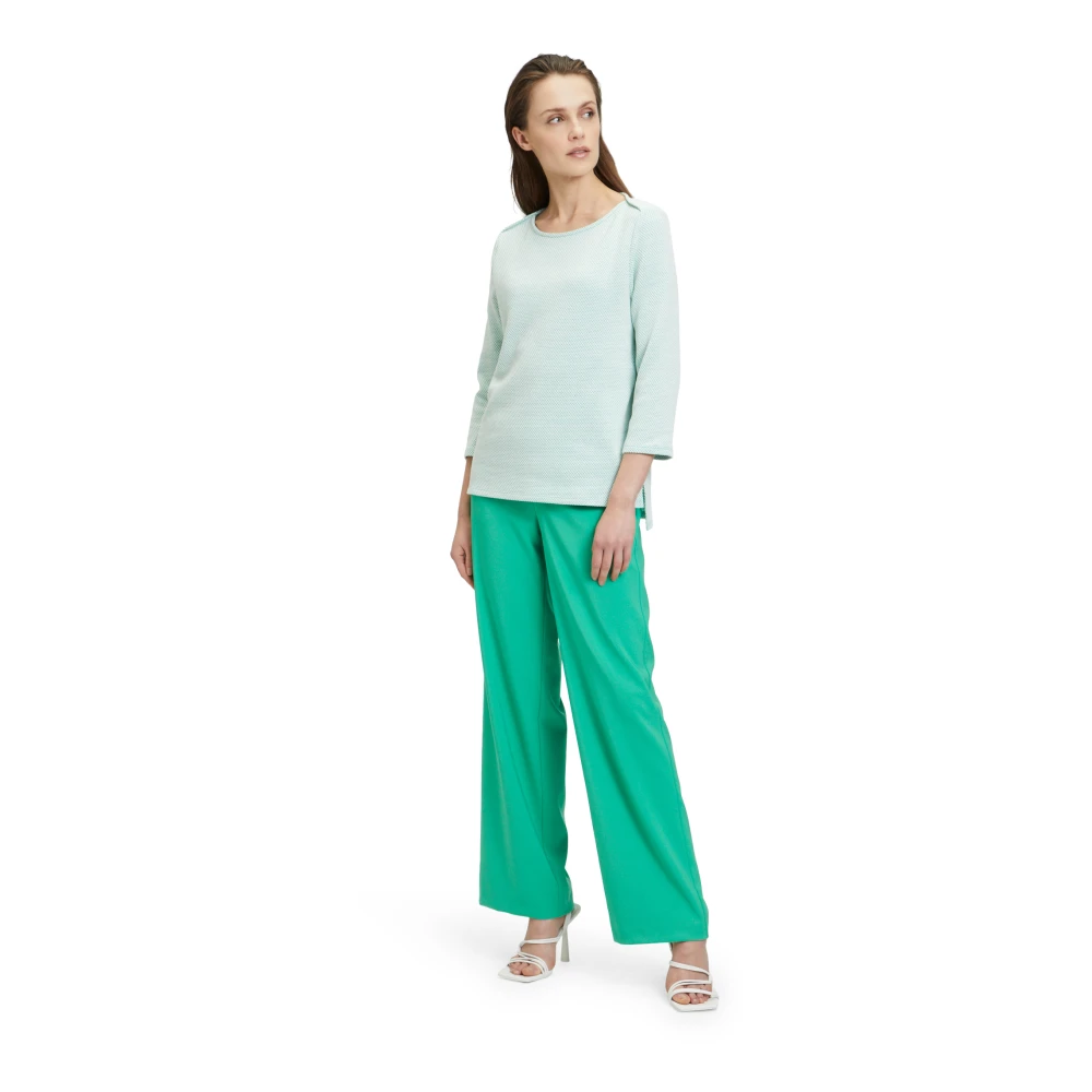 Betty Barclay Piqué Sweatshirt met U-boot halslijn Multicolor Dames