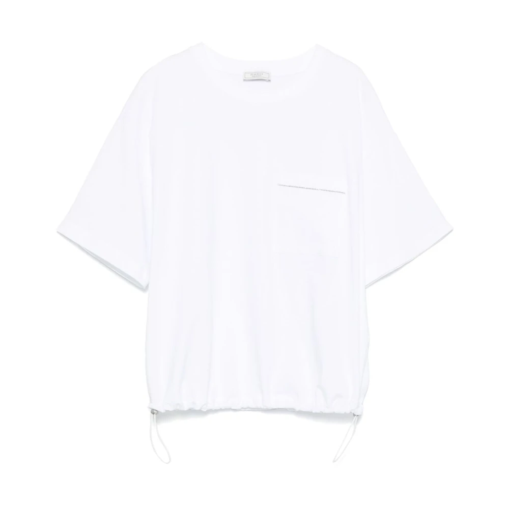 PESERICO Wit T-shirt en Polo Combo White Dames