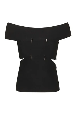 Cut-out Off-Shoulder Top