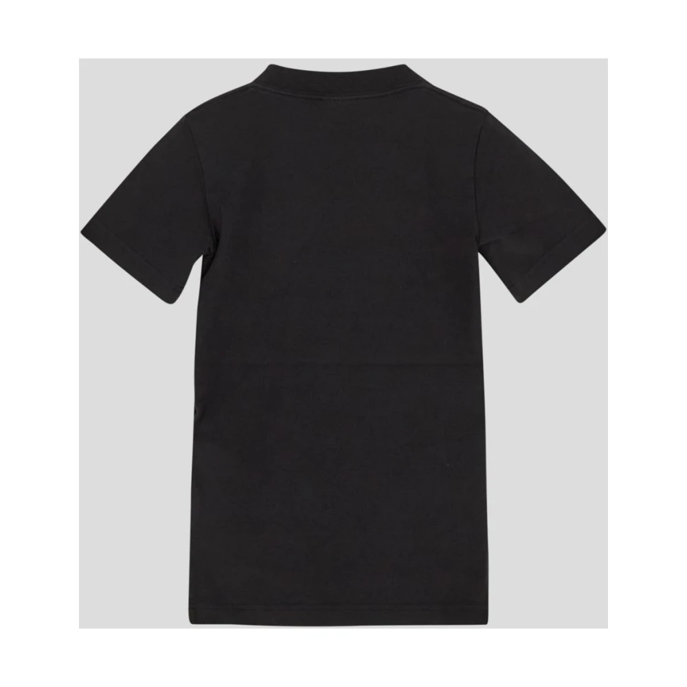 Balenciaga Katoenen Logo T-shirt Black Dames