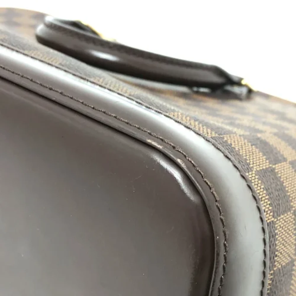Louis Vuitton Vintage Pre-owned Cotton louis-vuitton-bags Brown Dames