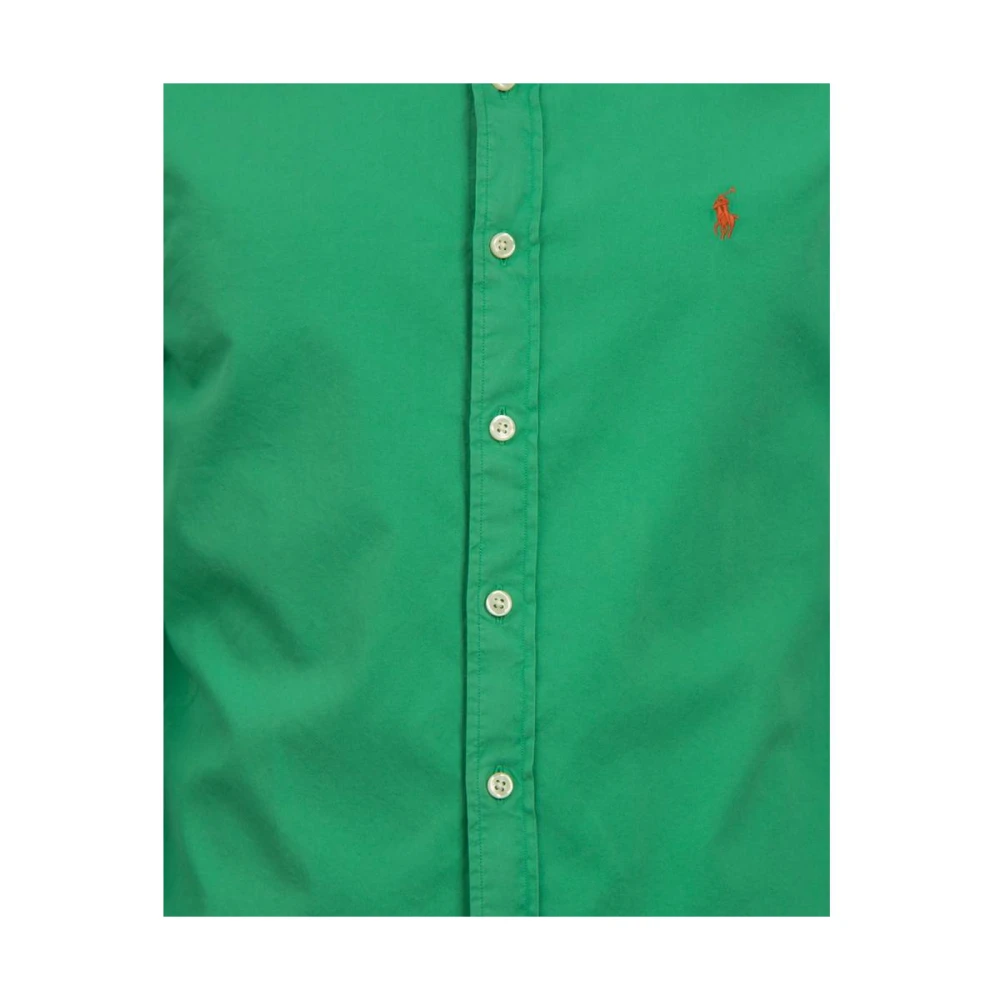 Polo Ralph Lauren Sportief Langarmshirt Green Heren