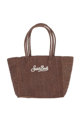Rafiya Handbag med Logotyp