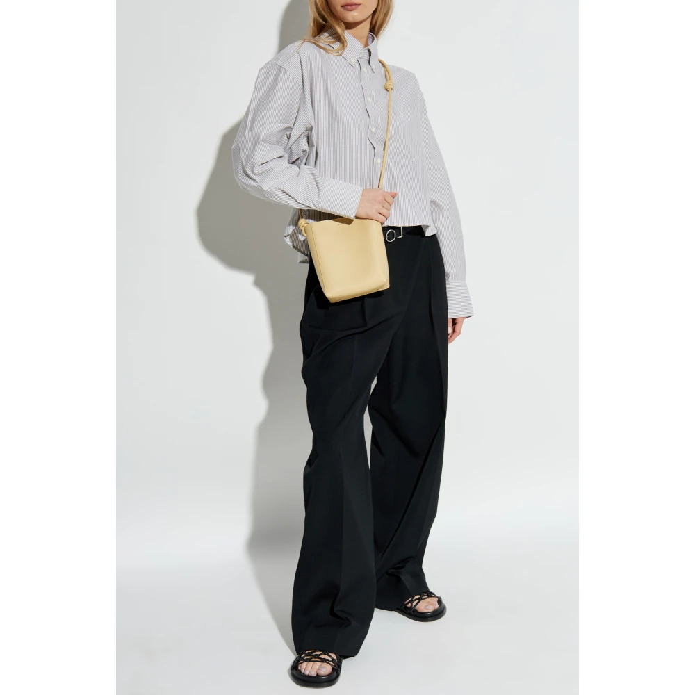 Ami Paris Overhemd met streepmotief Gray Dames