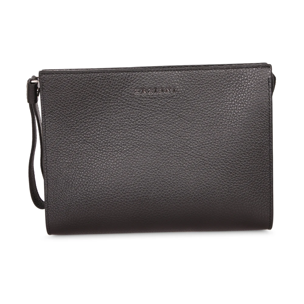 Orciani Homme Noir Sacs, Taille: One Size Clutches