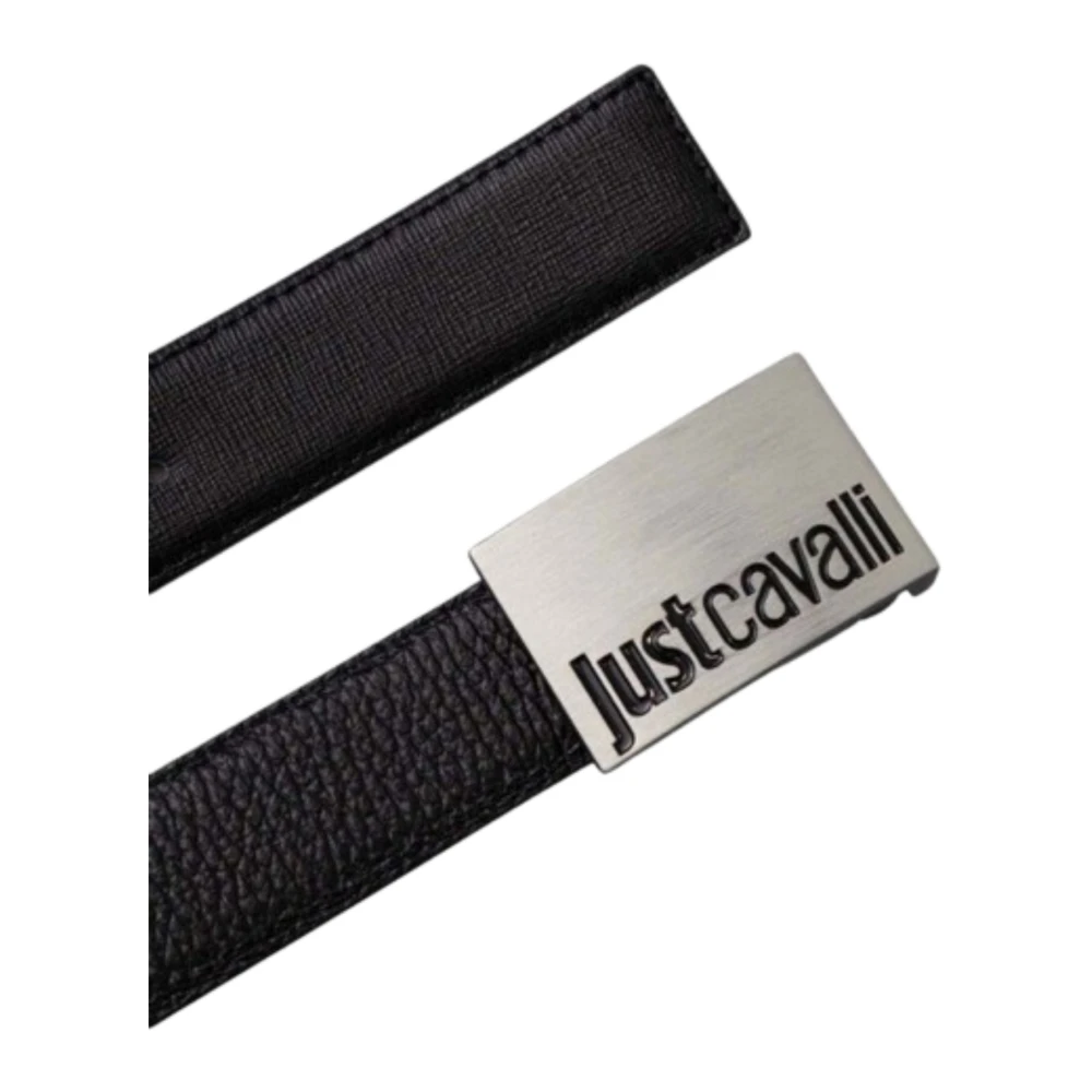 Just Cavalli Stijlvolle Riemencollectie Black Heren
