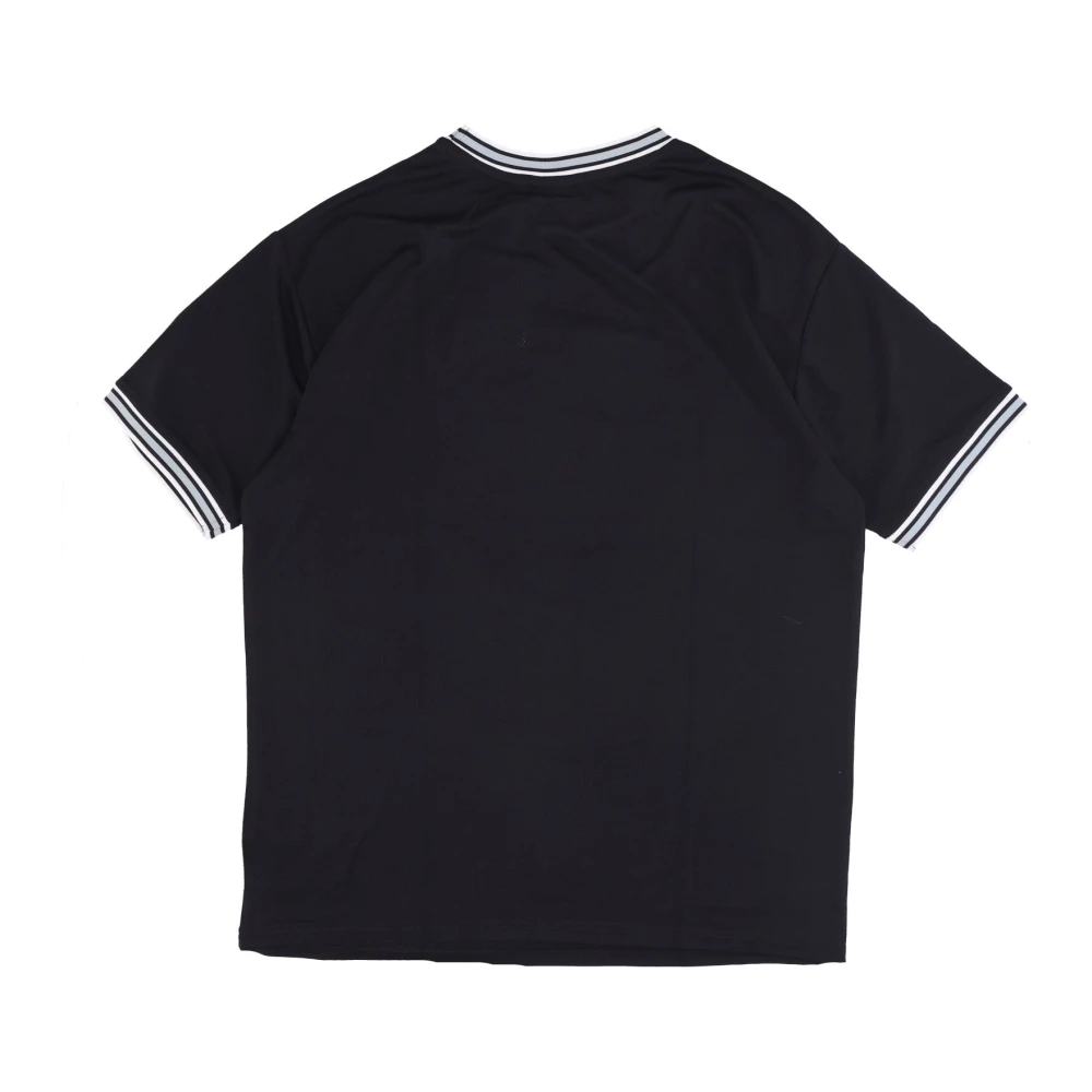 new era Brooklyn Nets Logo Mesh Tee Black Heren