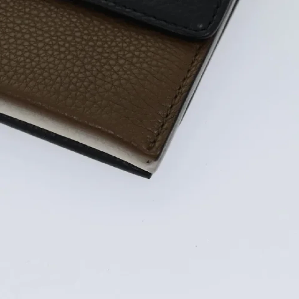 Salvatore Ferragamo Pre-owned Leather clutches Black Dames