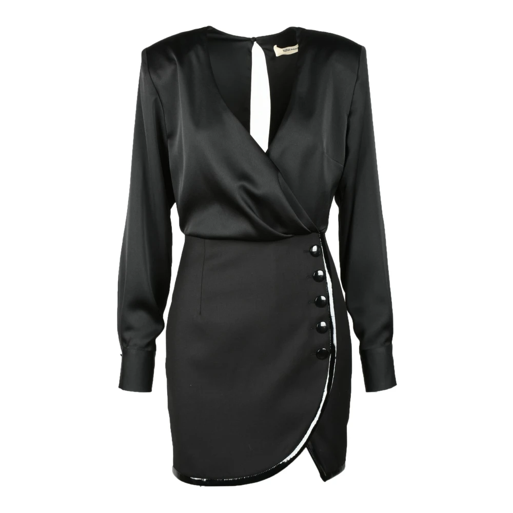 Nineminutes Damesjurk Black Dames