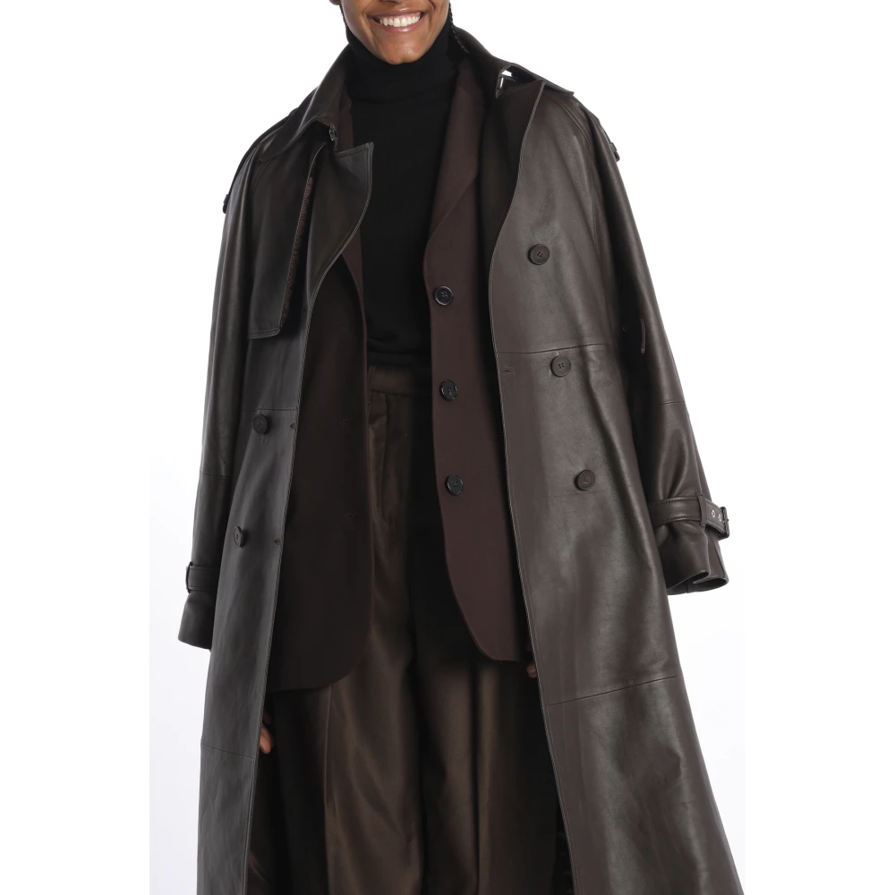 IVY OAK Bruine Blazer Jas Brown Dames