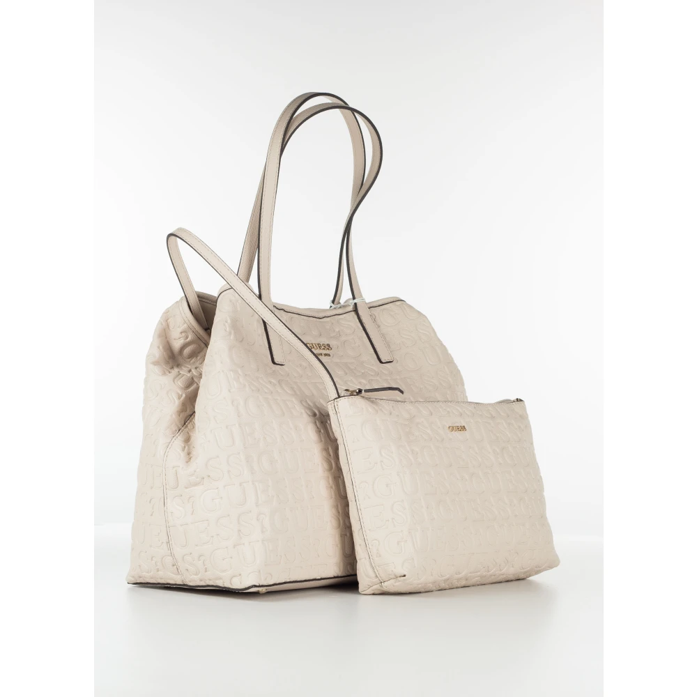 Guess Viccky Shopping Tas Beige Dames