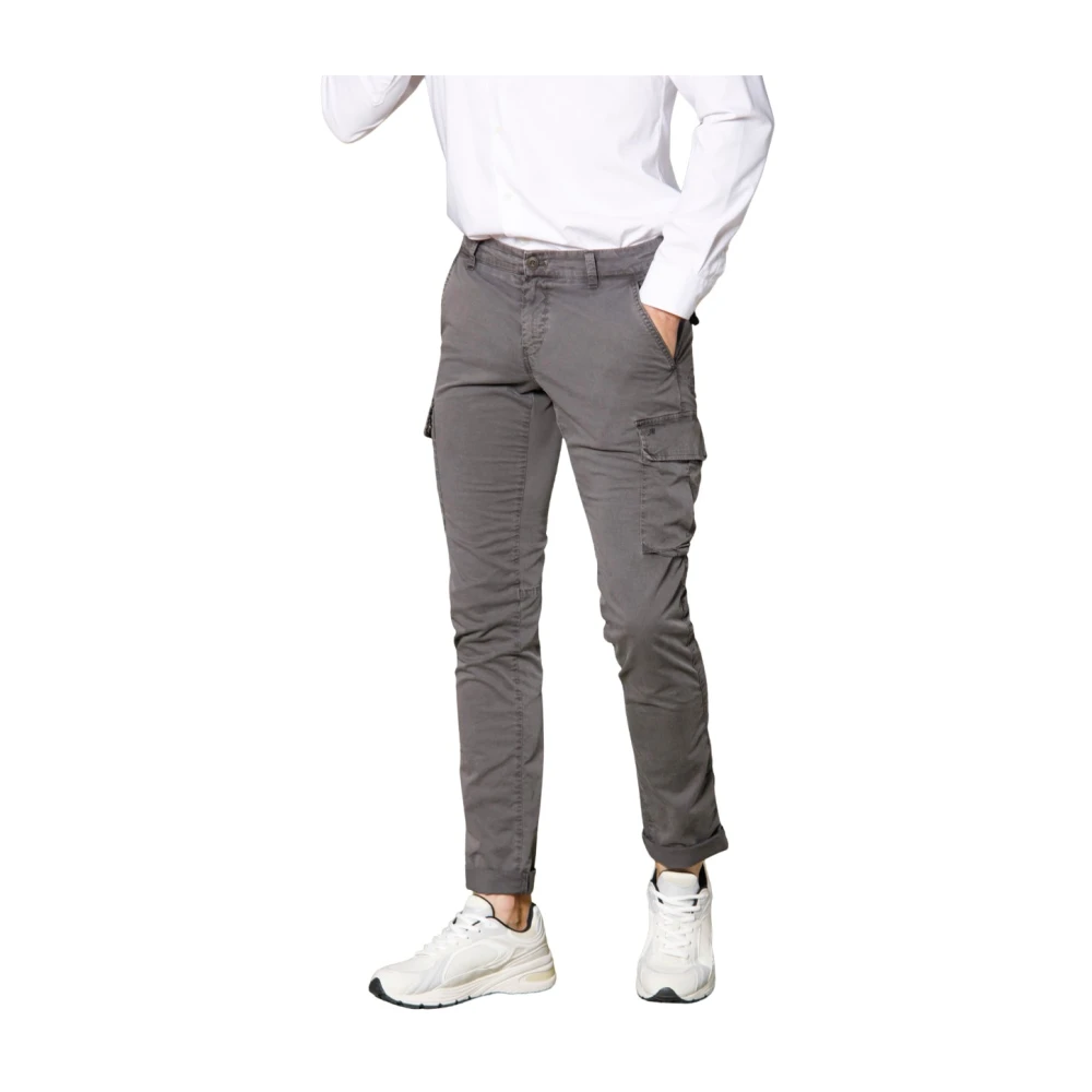 Mason's Cargo Broek Chile Extra Slim Fit Gray Heren