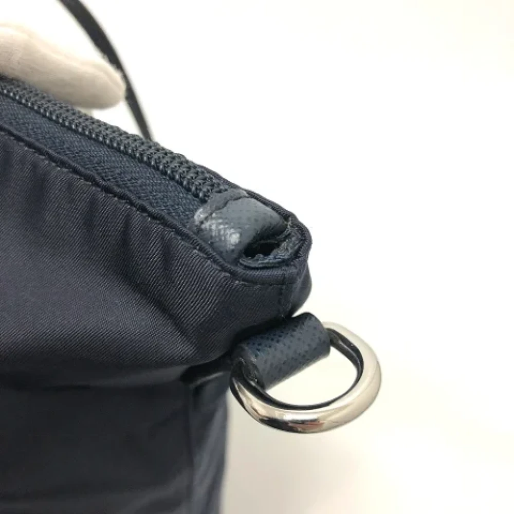 Prada Vintage Pre-owned Fabric prada-bags Blue Dames