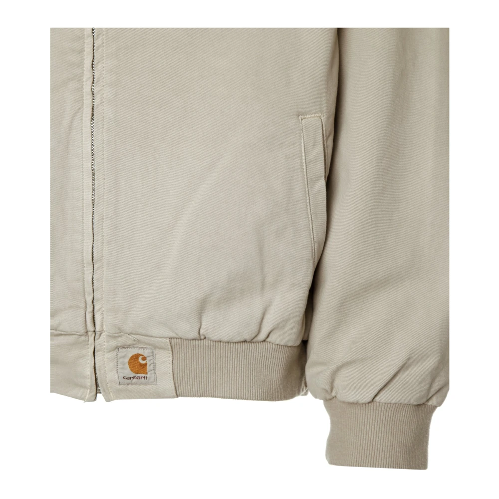 Carhartt WIP Santa Fe Loose Fit Stretch Jack Beige Heren