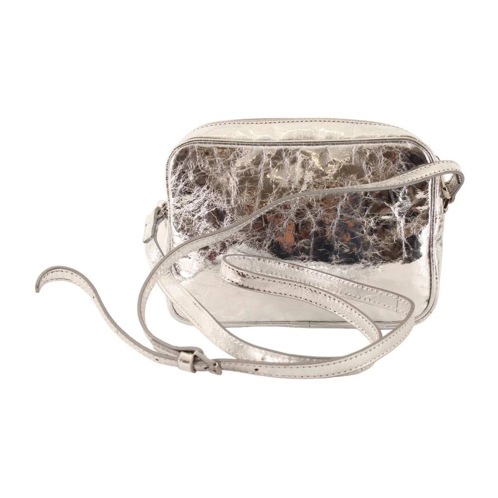 PATRIZIA PEPE Stijlvolle Crossbody Tas Aizu Handtas Gray Dames