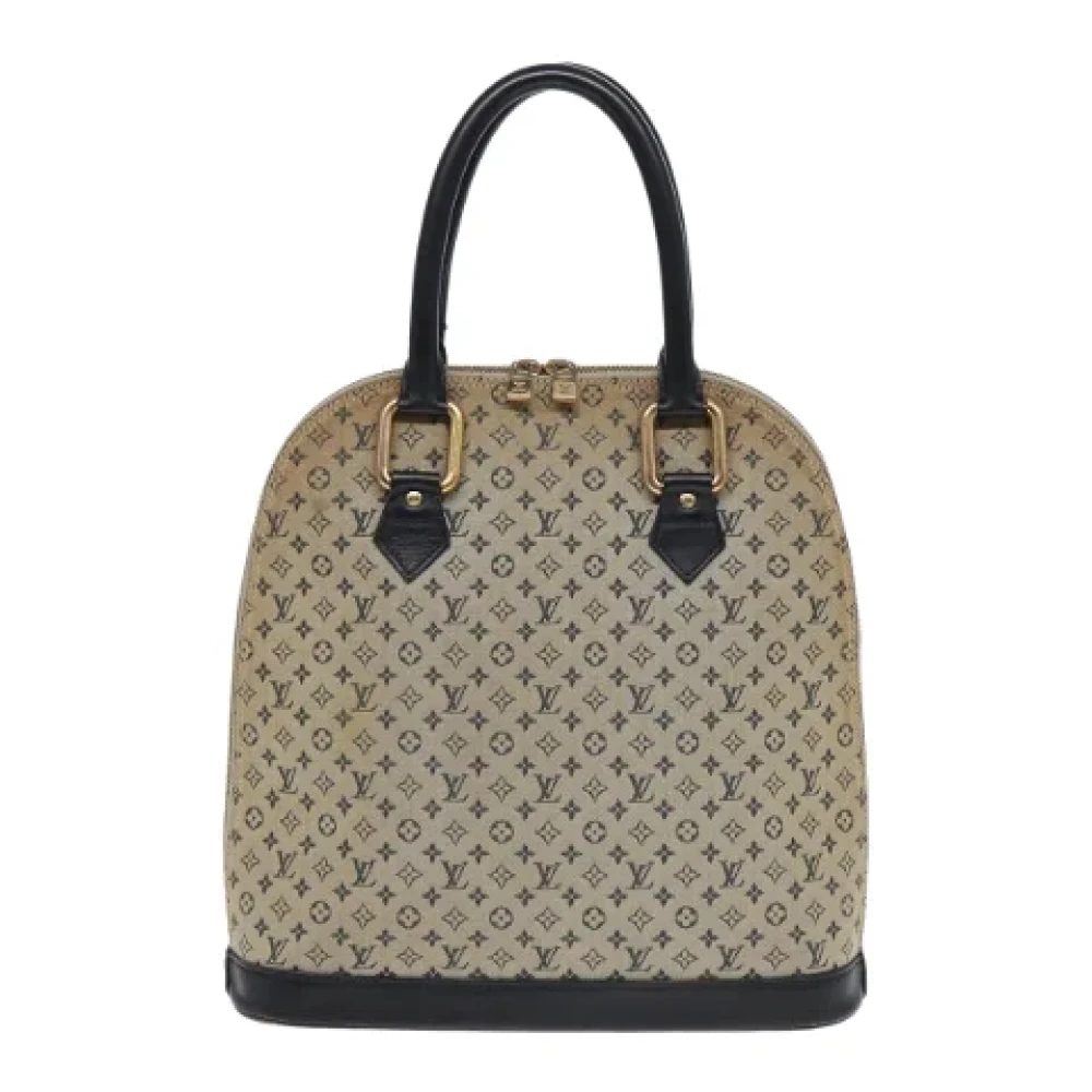 Louis Vuitton Vintage Pre-owned Canvas handbags Beige Dames
