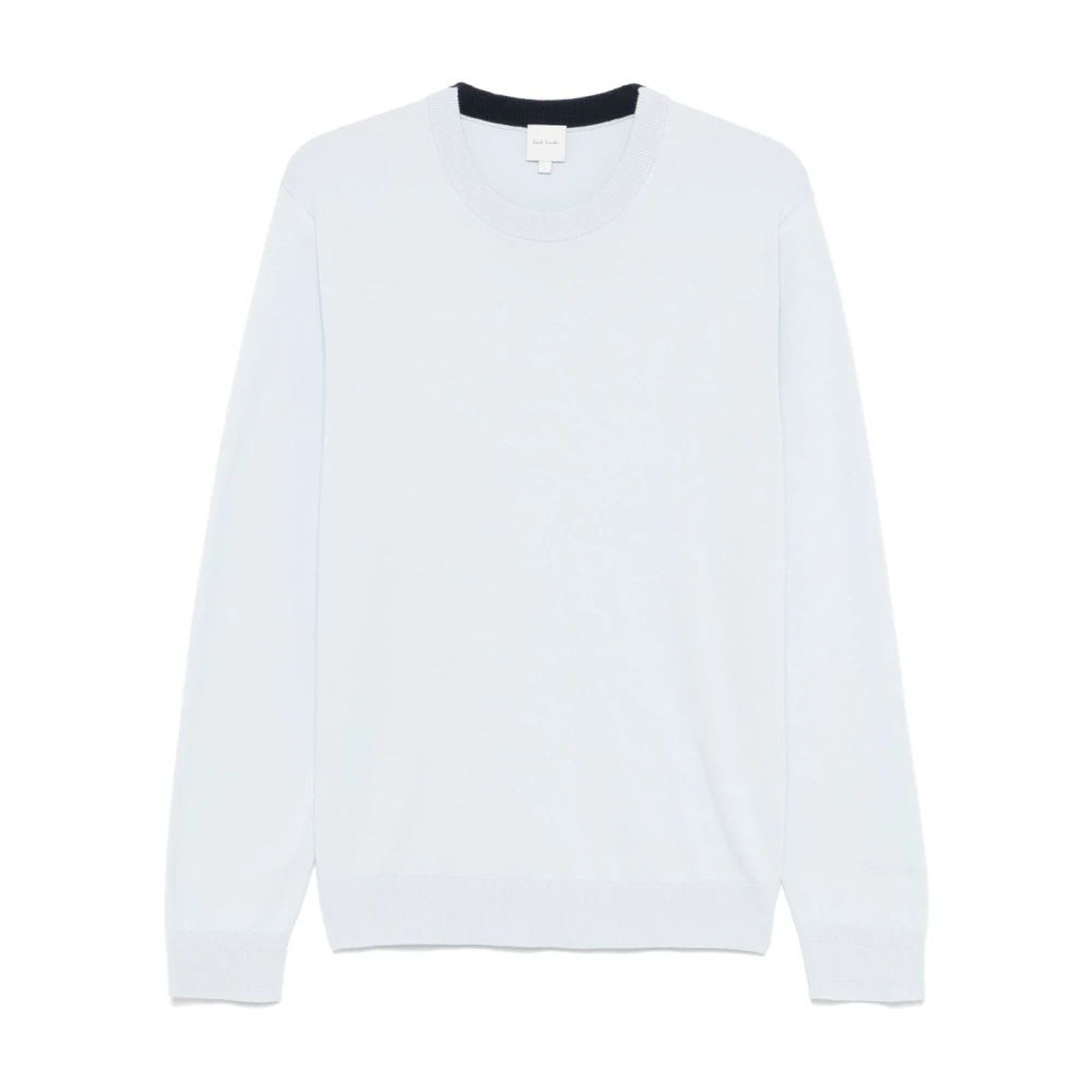 PS By Paul Smith Blauwe Sweater Celeste Stijl White Heren