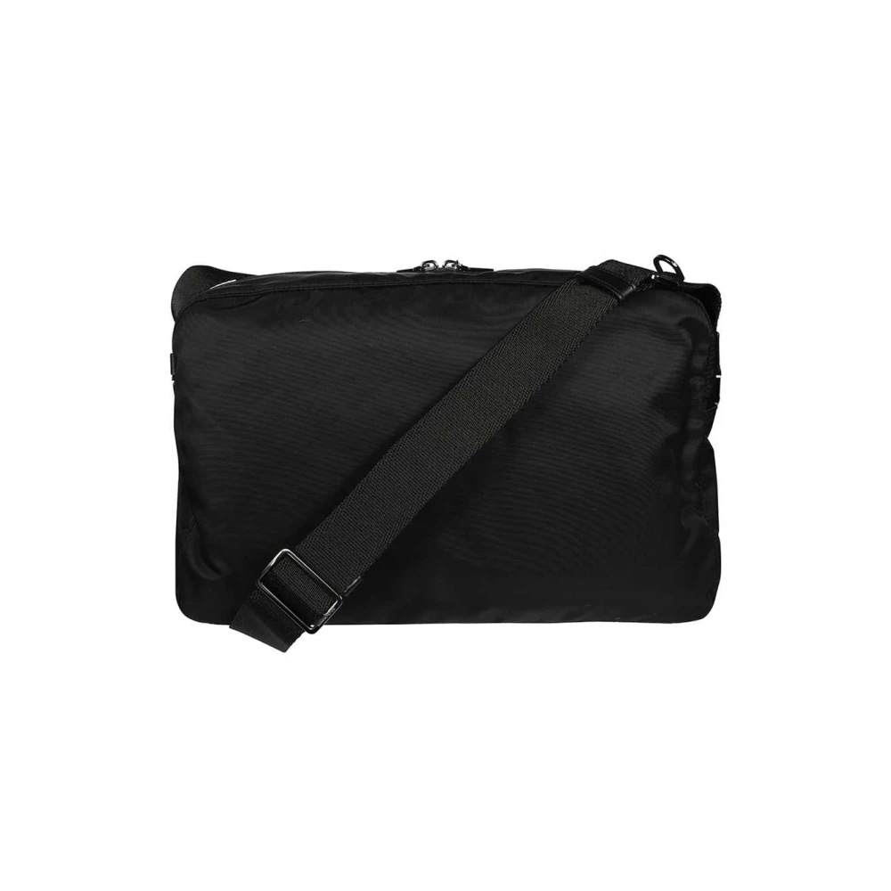 Dolce & Gabbana Sicilia DNA Messenger Tas Black Heren