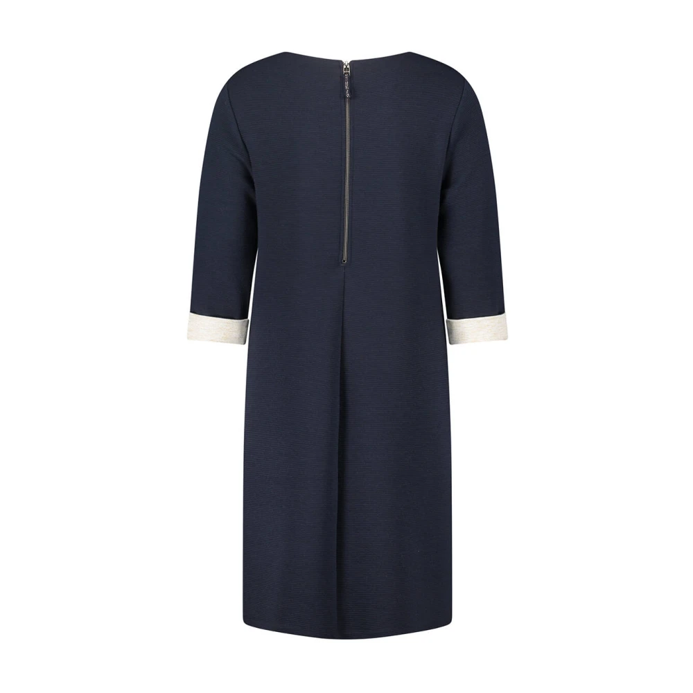 Betty Barclay Korte Mouw Jurk Blue Dames