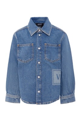 chemise-en-denim-bleu-a-manches-longues