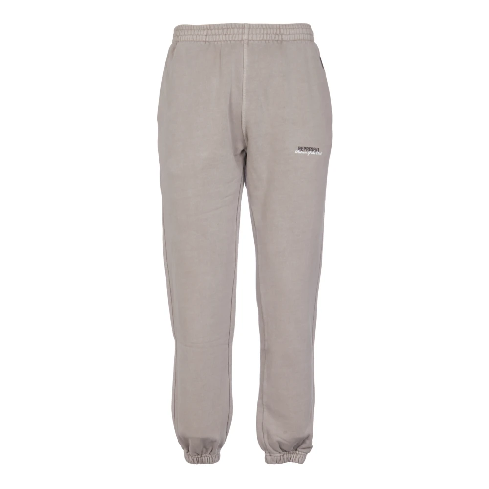 Represent Felpa Pant voor Stijlvolle atie Beige Heren