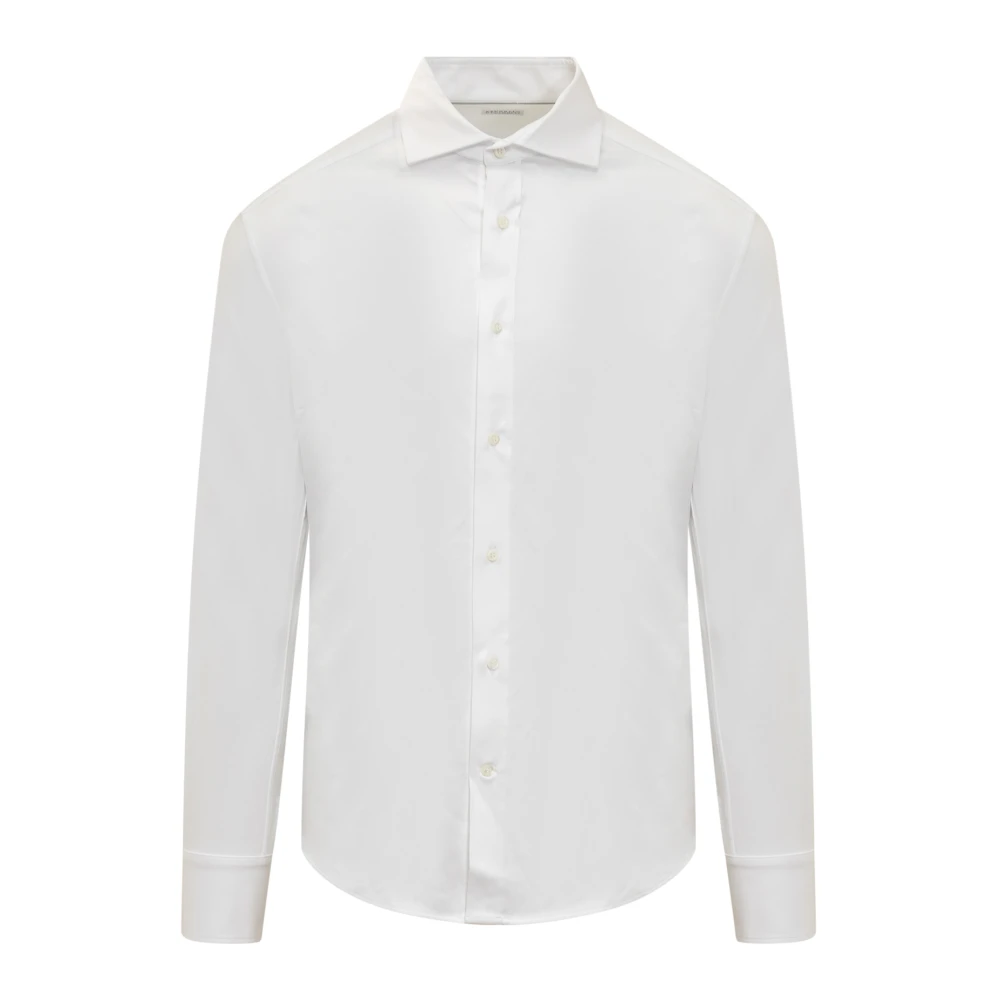 BRUNELLO CUCINELLI T-Shirt Overhemd White Heren