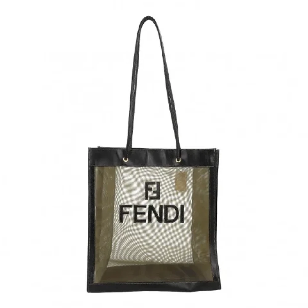 Fendi Vintage Pre-owned Leather fendi-bags Multicolor Dames