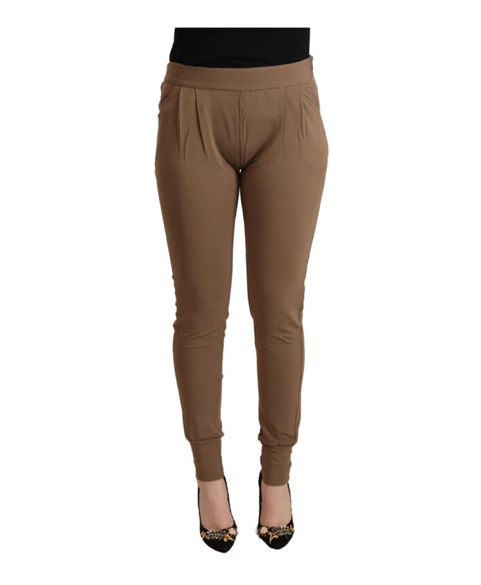 bruine-logo-tapered-broek