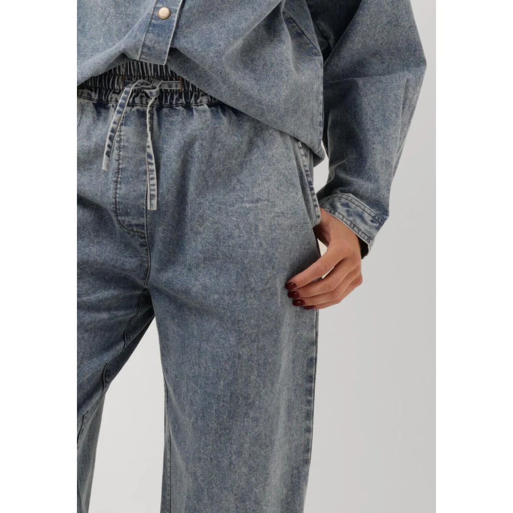 Lollys Laundry Lichtblauwe Slim Fit Jeans Blue Dames