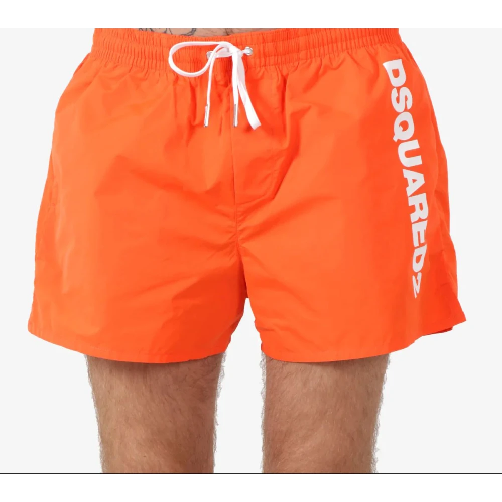 Dsquared2 Beachwear Orange Heren