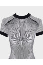 sweat-a-capuche-a-manches-courtes-noir-et-blanc