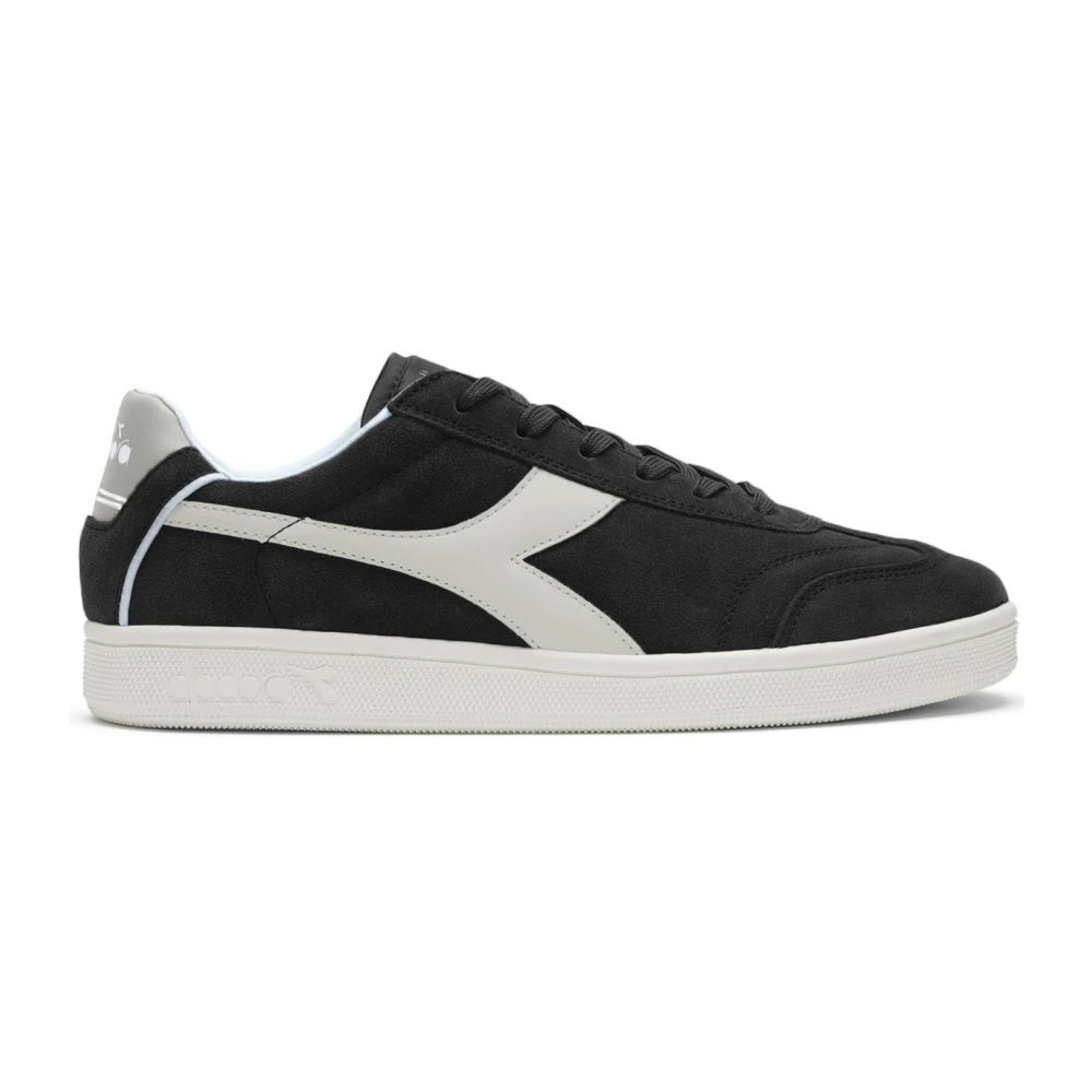 Diadora Men's Black Sneakers, 14 Uk, Casual Low-Top Sneaker