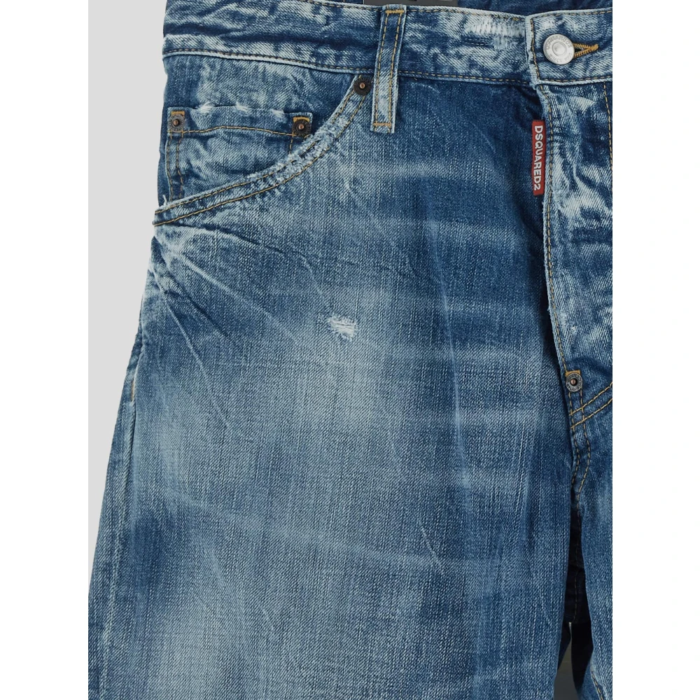 Dsquared2 Heren Denim Mode Blue Heren