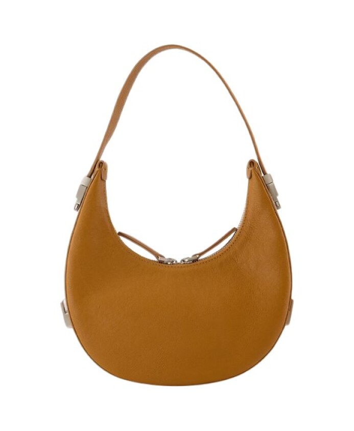 bruin-leren-mini-tas-dubbel-draag