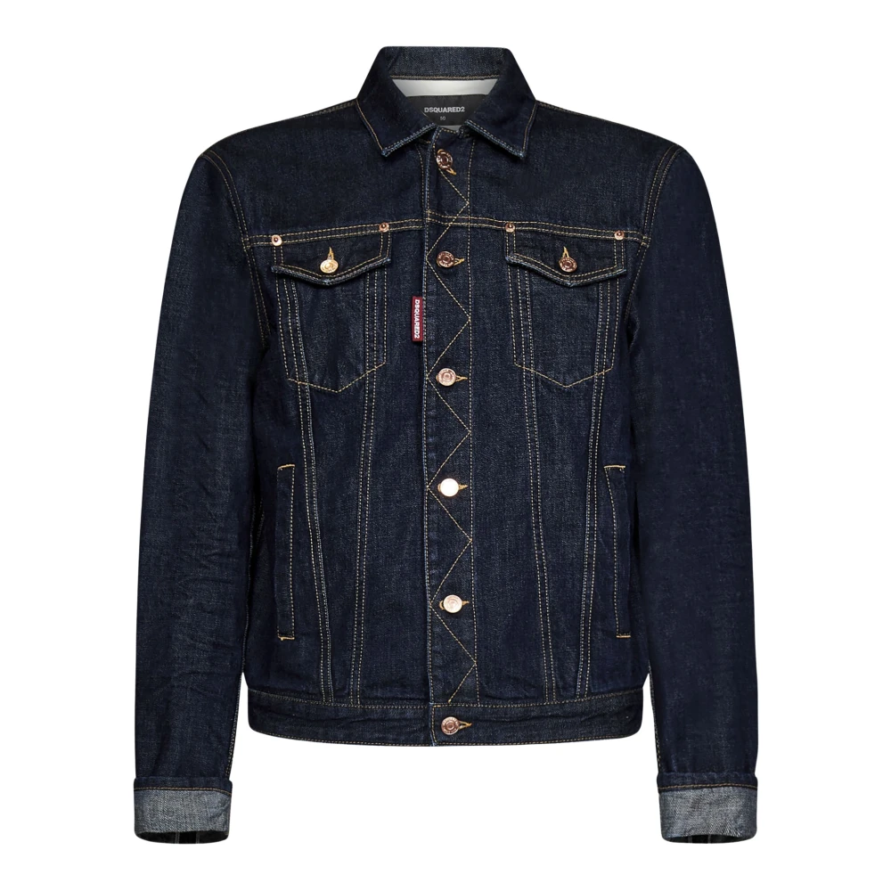 Jackets > Denim Jackets - - Dsquared2 - Modalova