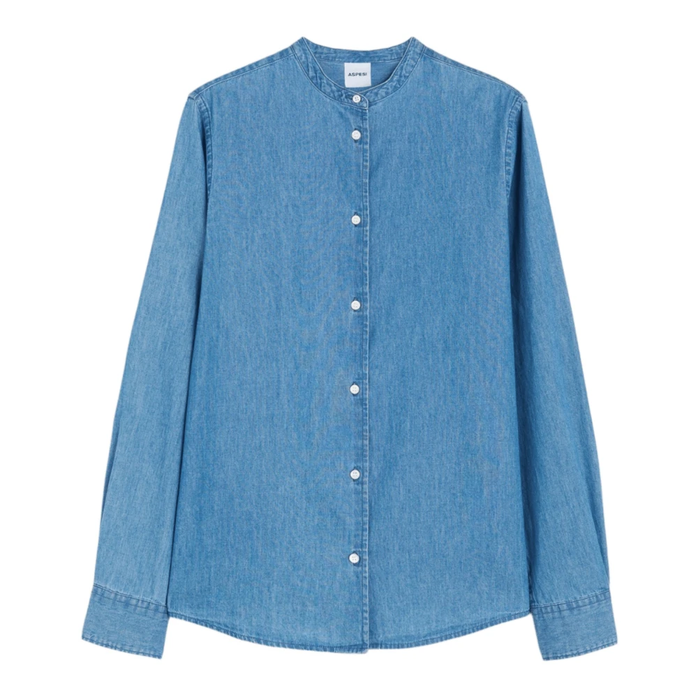 Blouses & Shirts > Denim Shirts - - Aspesi - Modalova