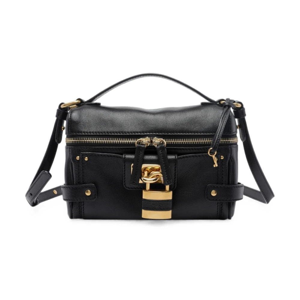 Chloé Top-Handle Handbag - Female - Handbags - Black - One Size - Bags