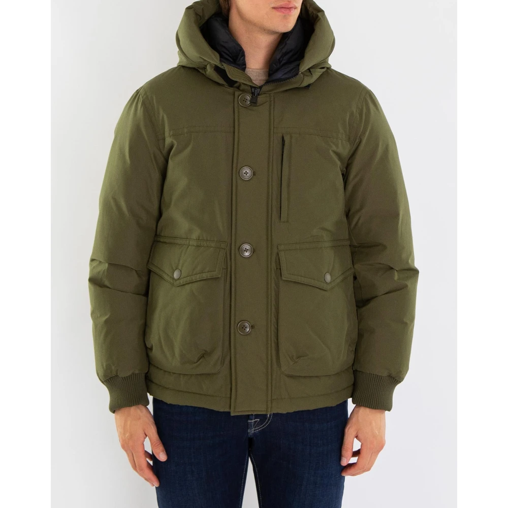 Woolrich Stijlvolle Bomberjack voor Heren Green Heren