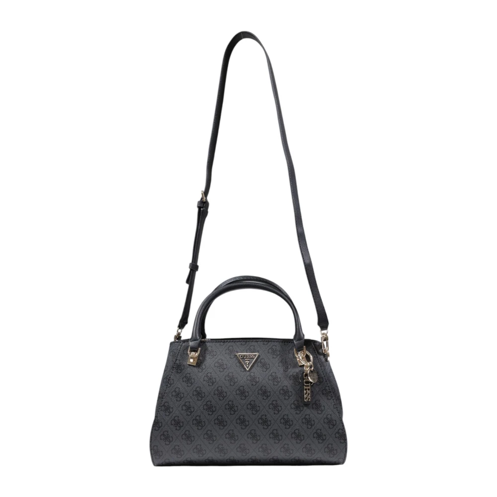 Guess Grijze Bedrukte Handtas met Ritssluiting Gray Dames