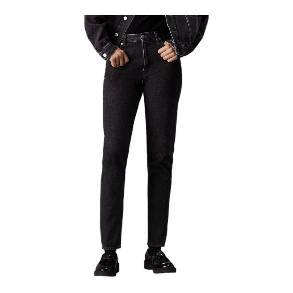 Calvin Klein Jeans Slim-fit Denim Broek Gray Dames