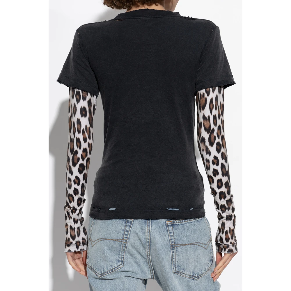 Balenciaga Gedrukte top Black Dames