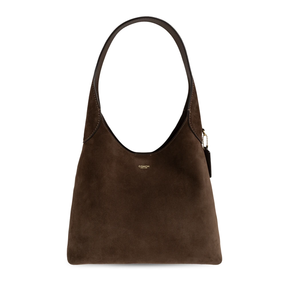 Coach Brooklyn Shoulder Bag 28 - Woman Shoulder Bags Brown One Size - Immagine 3
